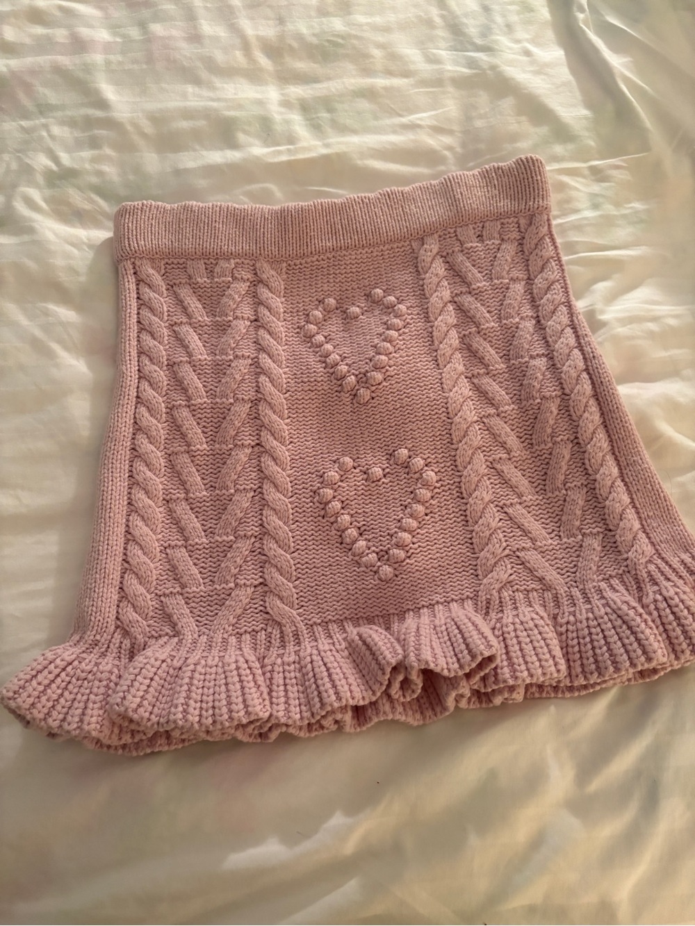 LoveShackFancy Women's Brendana Mini Skirt  Sz Medium